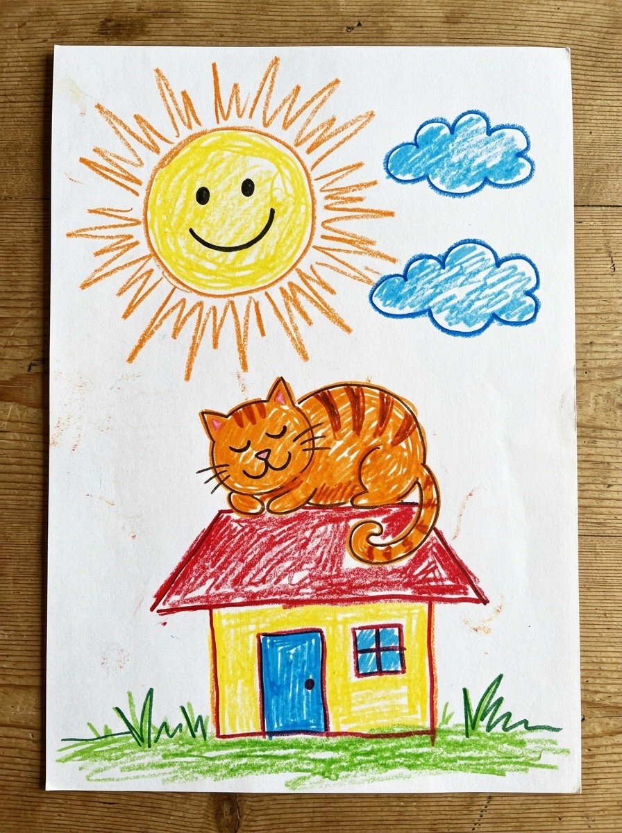 รูปวาดของน้อง (ตัวอย่าง)